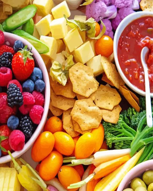 charcuterie board Diamond Paintings Charcuterie Board Diamond Painting