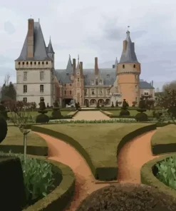 Chateau De Maintenon Diamond Painting