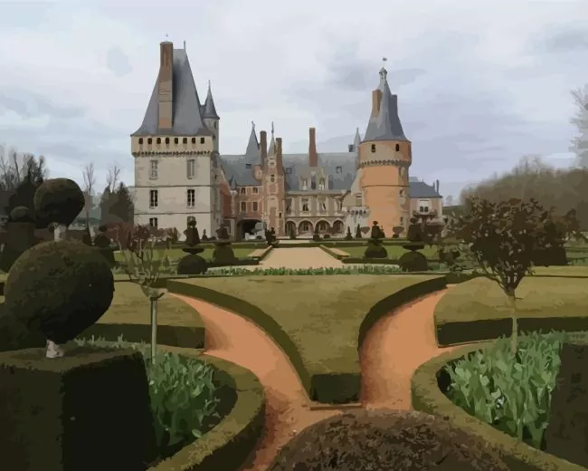 chateau de maintenon Diamond Paints Chateau De Maintenon Diamond Painting