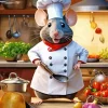 Chef Mouse Diamond Painting
