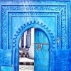 Chefchaouen Blue Door Diamond Painting