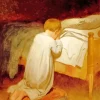 Child Praying Diamond Painting