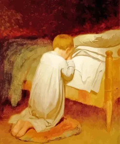 Child Praying Diamond Painting