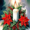 Christmas Candle Diamond Painting