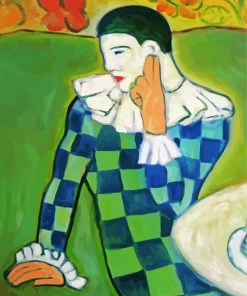 Circus Clown Art Diamond Painting