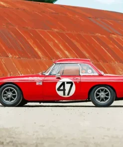 Classic MGB Car Diamond Painting