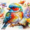 Colorful Bird Diamond Painting