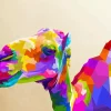 Colorful Camel Diamond Painting