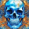 Cool Abstract Skull Art Diamond Painting
