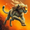 Cool Cheetah Animal Diamond Painting