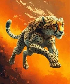 Cool Cheetah Animal Diamond Painting