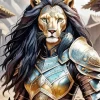 Cool Female Lion Diamond Painting