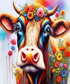 Cool Scottish Cow Diamond Painting