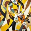 Cubism Musician Diamond Painting