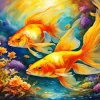 Cute Goldfish Diamond Painting