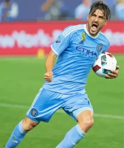 David Villa Football Player Diamond Painting