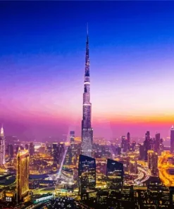 Dubai United Arab Emirates Diamond Painting