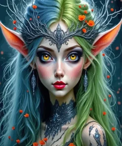 Elf Girl Diamond Painting