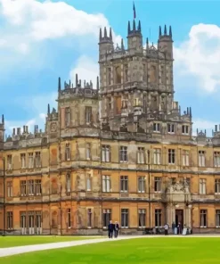 England Highclere Castle Diamond Painting