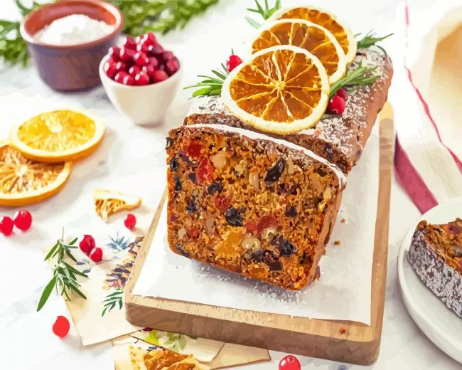 fruit cake Diamond By Numbers Fruit Cake Diamond Painting