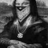 Gangster Mona Lisa Diamond Painting