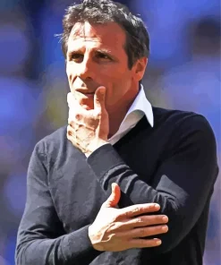 Gianfranco Zola Italian Football Manager Diamond Painting