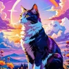 Giant Cat Art Diamond Painting