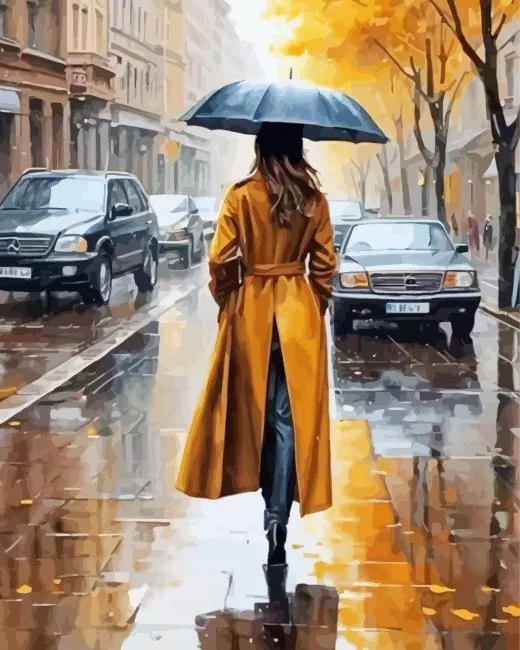 girl holding a umbrella Diamond Paintings Girl Holding A Umbrella Diamond Painting