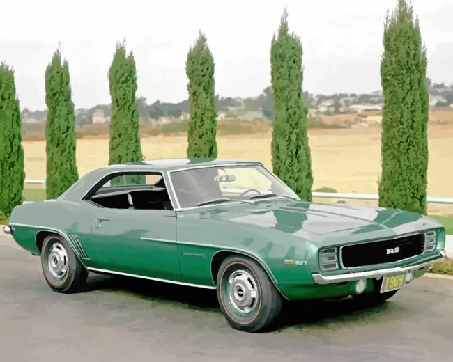 green chevelle Diamond Paintings Green Chevelle Diamond Painting