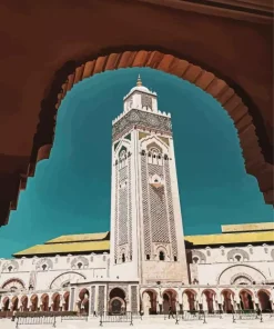Hassan II Mosque Casablanca Diamond Painting