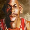 Jordan Caricature Diamond Painting