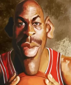 Jordan Caricature Diamond Painting