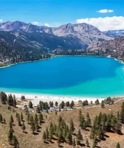 June Lake California Landscape Diamond Painting