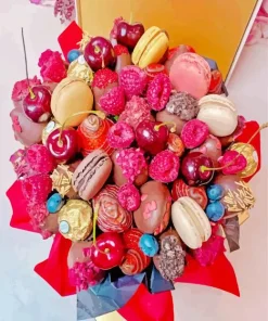 Macaron Bouquet Diamond Painting