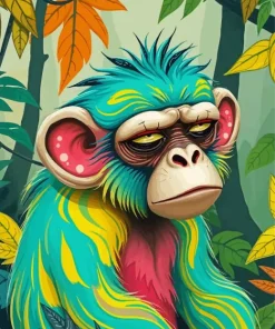 Mad Monkey Diamond Painting