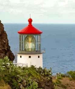 Makapuu Point Lighthouse Trail Diamond Painting