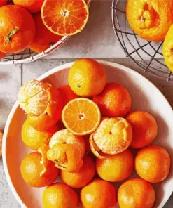 Mandarin Orange Diamond Painting