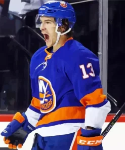 Mathew Barzal Diamond Painting