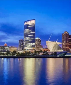 Milwaukee City Wisconsin Diamond Painting