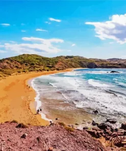 Minorca Cavalleria Beach Diamond Painting