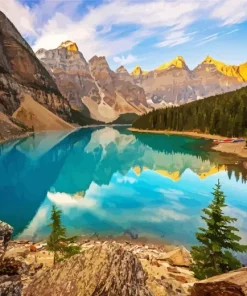 Morning Lake Canada Diamond Painting