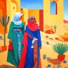 Moroccan Illustration Diamond Painting