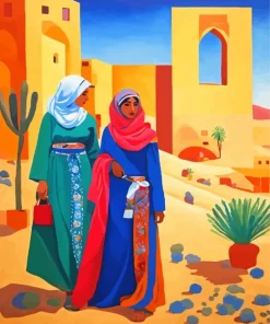 Moroccan Illustration Diamond Painting