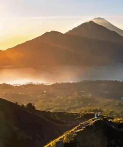 Mount Batur Diamond Painting