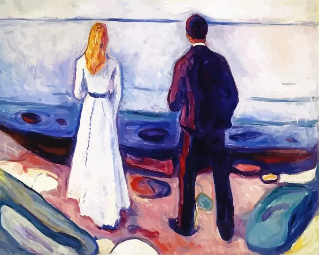 munch the lonely ones Diamond Paintings Munch The Lonely Ones Diamond Painting