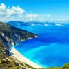 Myrtos Beach Kefalonia Seascape Diamond Painting