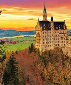 Neuschwanstein Castle Diamond Painting