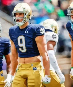 Notre Dame Football Players Diamond Painting