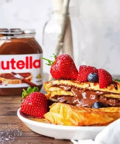 Nutella French Toast Diamond Painting