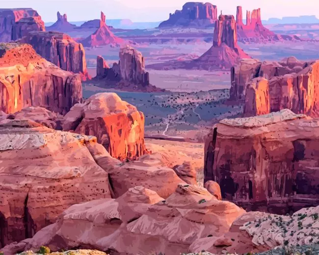 oljato monument valley arizona Diamond Paintings Oljato Monument Valley Arizona Diamond Painting